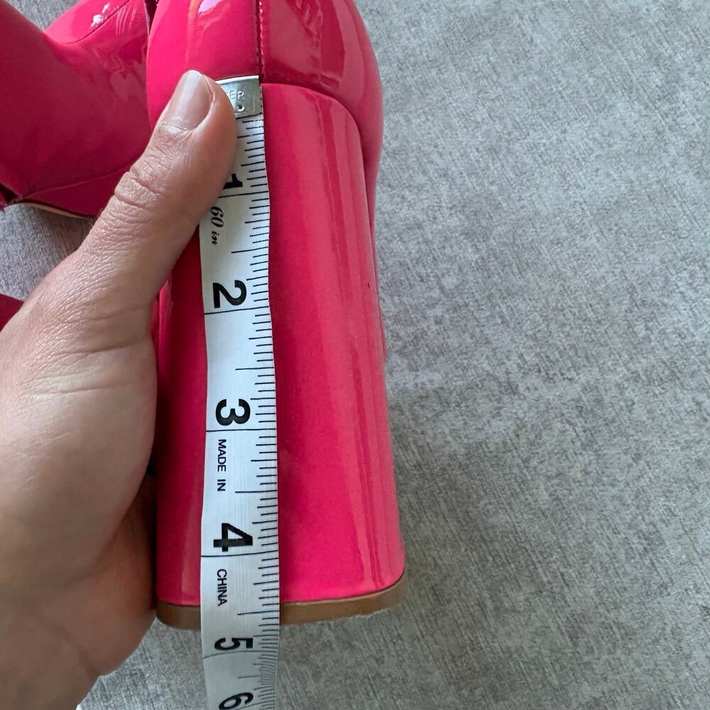 $500 Larroudé Dolly Boots in Pink Patent Leather - Picture 8 of 9